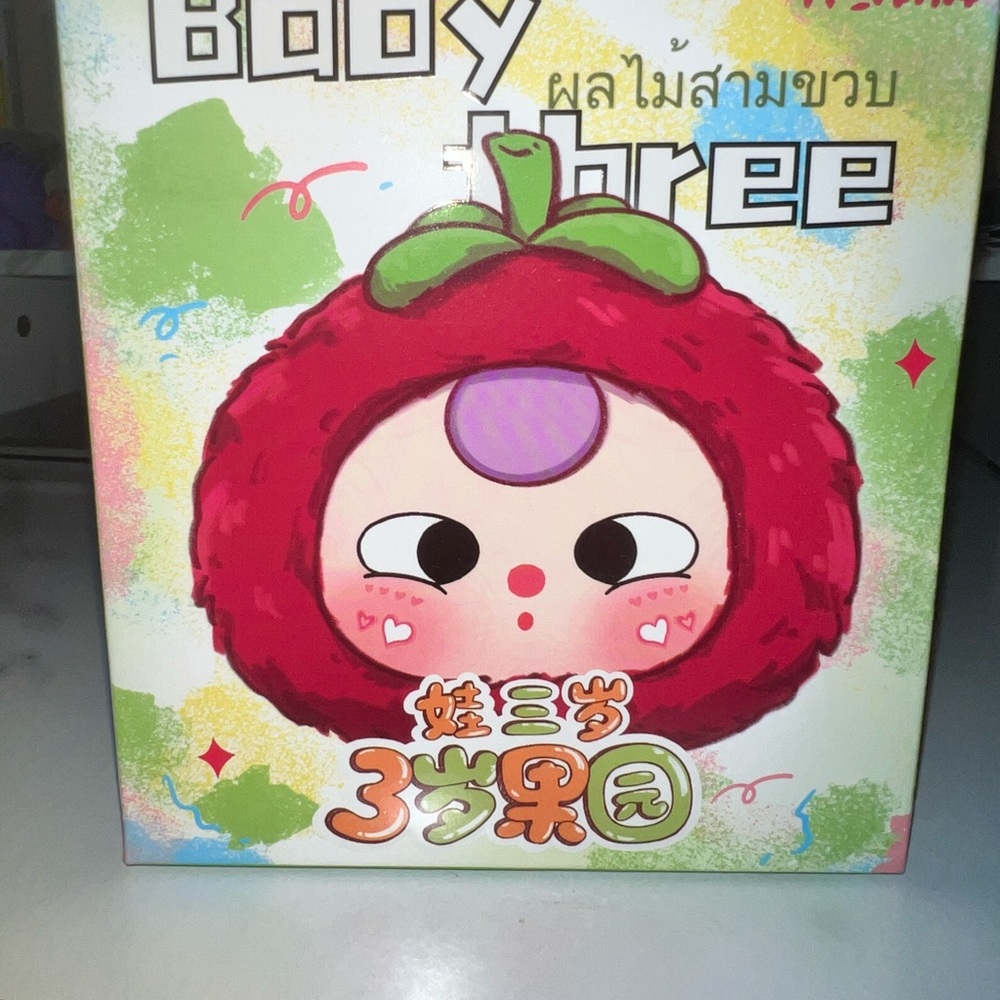 Baby Three-Big Cute Plush Pendant Blind Box